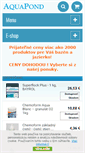 Mobile Screenshot of bazeny-eshop.sk